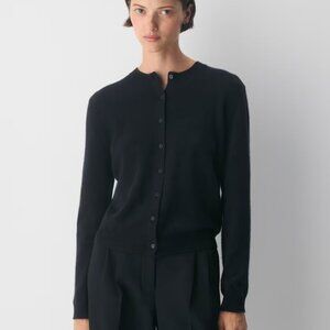 NWT Aritzia Bare Cashmere EXEMPLAR Cardigan Black M